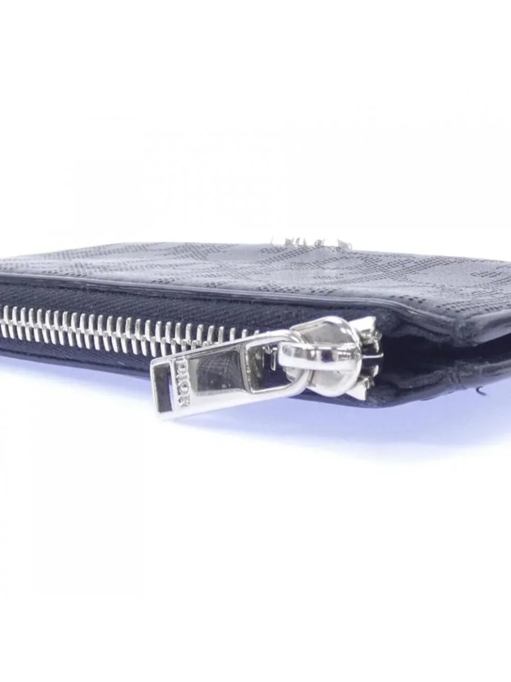 Dior Card Case Card Holders Black